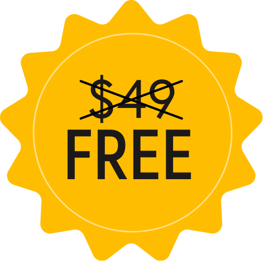 $49 value — FREE